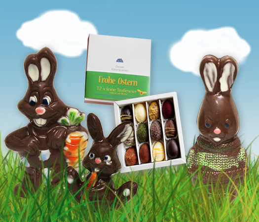 Osterhasen und Ostertruffes aus MV