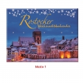 Rostocker Weihnachtskalender  - Trüffel/Pralinenmischung * mit Alkohol - Motiv 1