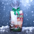 Bild 2 von Präsent 6  -  Weihnachtstafel 100 g + Pralinentrinkstick + kl. Weihnachtsmann