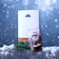 Präsent 3  -  Weihnachtstafel u.  kleiner Weihnachtsmann