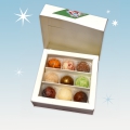 Weihnachtstruffes  tlw. mit Alkohol - 9er