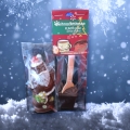 Präsent 2  -  Weihl. Pralinentrinkstick u.  Weihnachtsmann